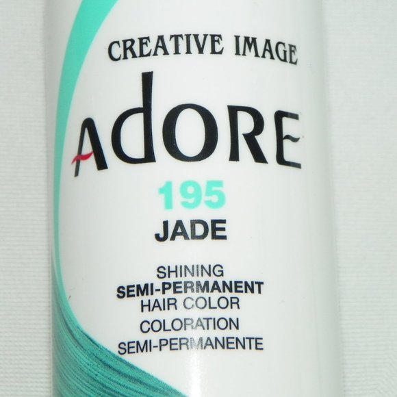 3 Hair Color Semi-Perm Adore Green Jade Teal Chem Free - Picture 3 of 5